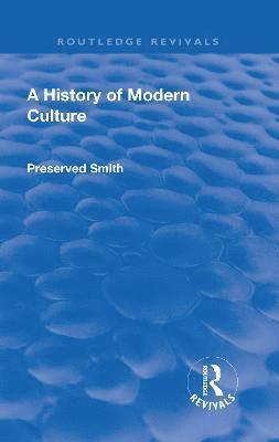 Revival: A History of Modern Culture: Volume I  (1930) 1