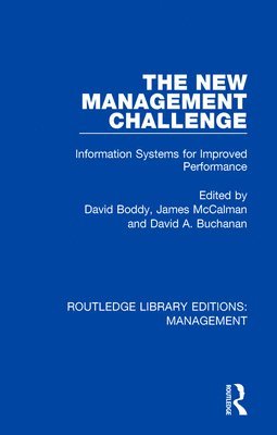 David Boddy, James McCalman, David Buchanan - New Management Challenge, Häftad