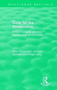 bokomslag Routledge Revivals: Case for the Prosecution (1991)