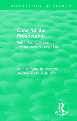 Routledge Revivals: Case for the Prosecution (1991) 1