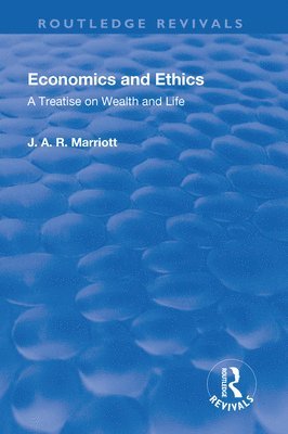 bokomslag Revival: Economics and Ethics (1923)