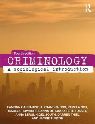 bokomslag Criminology