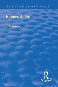 bokomslag Revival: Hebrew Satire (1911)