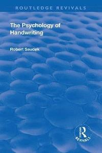 bokomslag Revival: The Psychology of Handwriting (1925)