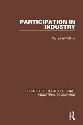 Participation in Industry 1