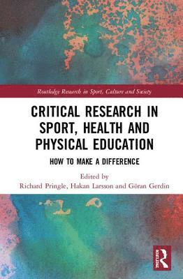 Critical Research in Sport, Health and Physical Education 1