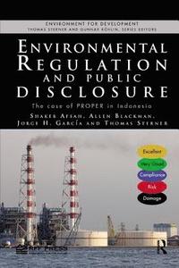 bokomslag Environmental Regulation and Public Disclosure