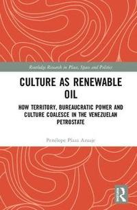 bokomslag Culture as Renewable Oil