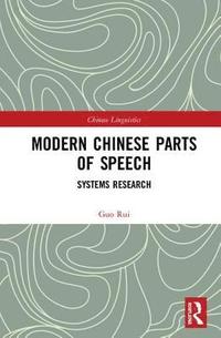 bokomslag Modern Chinese Parts of Speech