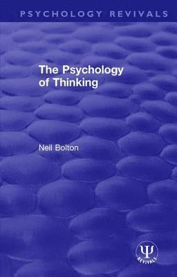 The Psychology of Thinking 1