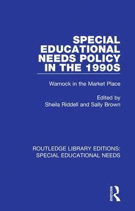 bokomslag Special Educational Needs Policy in the 1990s