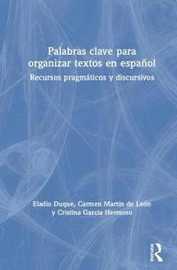 bokomslag Palabras clave para organizar textos en espaol