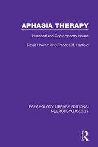 bokomslag Aphasia Therapy