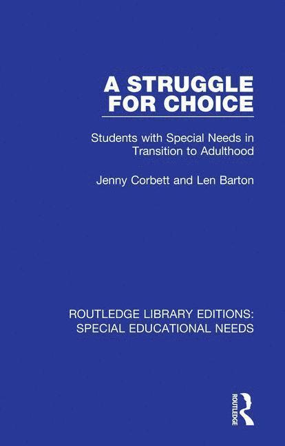 Jenny Corbett, Len Barton, payment on hold) Corbett, Jenny (See SFcase: 01102708 - no contact with author - Struggle for Choice, Häftad