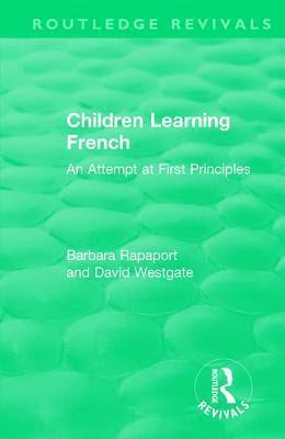 bokomslag Children Learning French