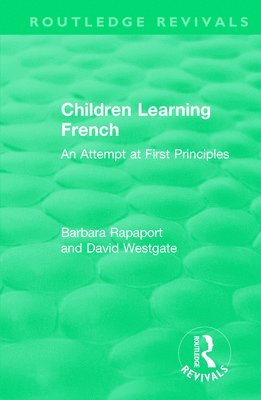 Children Learning French 1