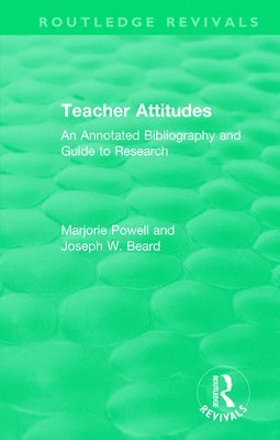 Teacher Attitudes 1