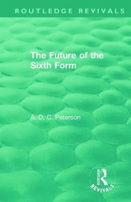 bokomslag Future of the Sixth Form