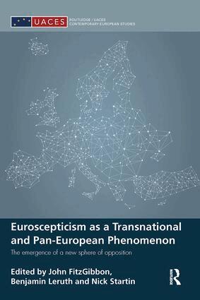 John FitzGibbon, Benjamin Leruth, Nick Startin - Euroscepticism as a Transnational and Pan-European Phenomenon, Häftad