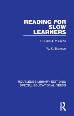 bokomslag Reading for Slow Learners