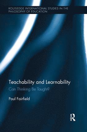 bokomslag Teachability and Learnability