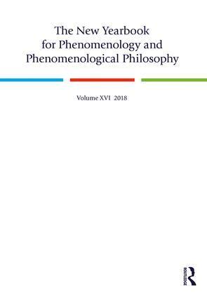 Rodney K.B. Parker, Ignacio Quepons - New Yearbook for Phenomenology and Phenomenological Philosophy, Inbunden