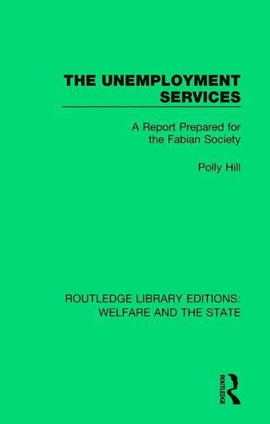 bokomslag Unemployment Services