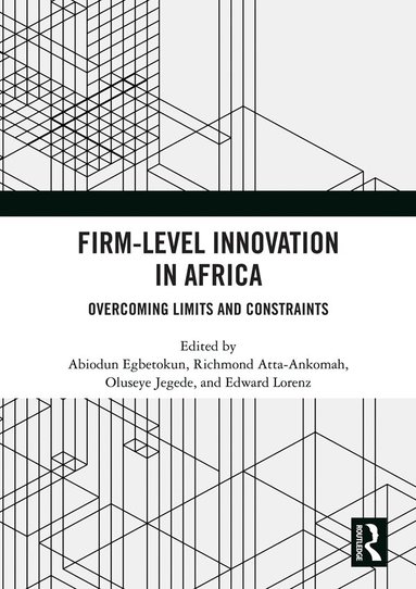 Abiodun Egbetokun, Richmond Atta-Ankomah, Oluseye Jegede, Edward Lorenz - Firm-Level Innovation In Africa, Inbunden