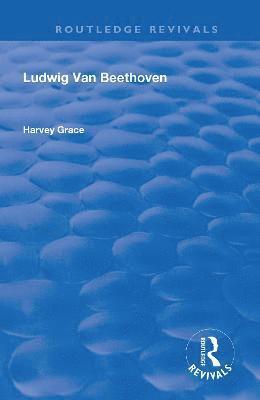 bokomslag Ludwig van Beethoven (1927)