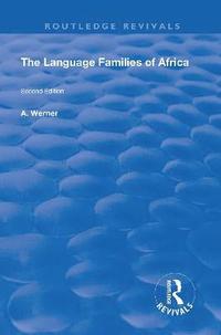 bokomslag The Language Families Of Africa