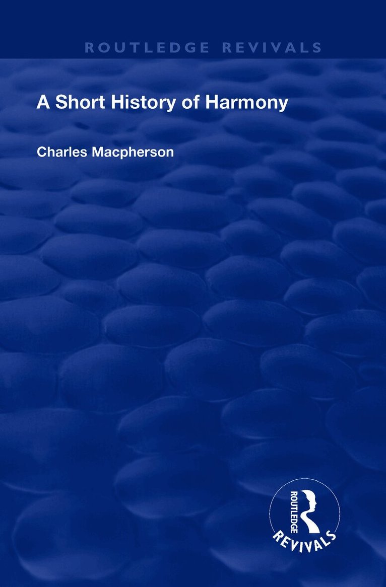 Short History of Harmony