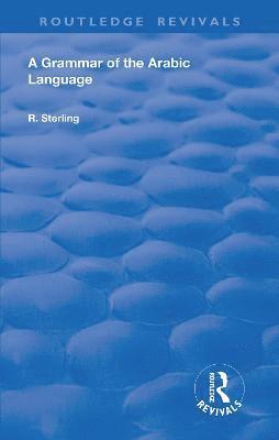 bokomslag A Grammar of the Arabic Language