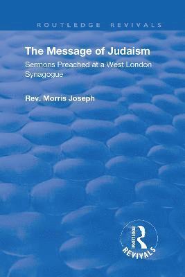 bokomslag The Message of Judaism