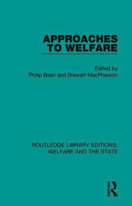 Approaches to Welfare 1