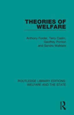 bokomslag Theories of Welfare