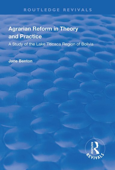 bokomslag Agrarian Reform in Theory and Practice