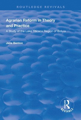 Agrarian Reform in Theory and Practice 1