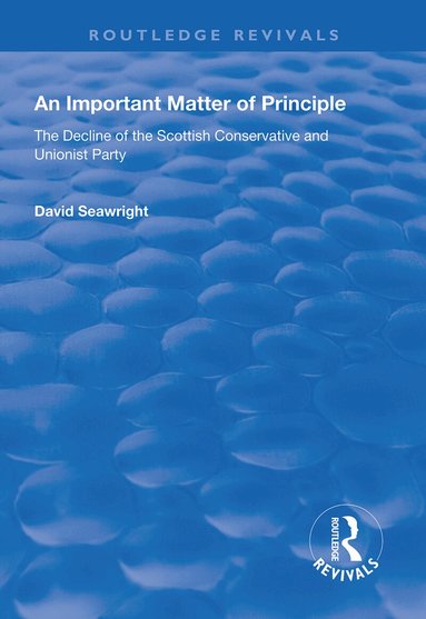 David Seawright - Important Matter of Principle, Inbunden