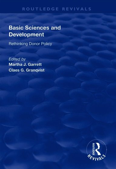Martha J. Garrett, Claes G. Granqvist - Basic Sciences and Development, Häftad