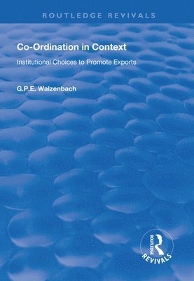 G.P.E. Walzenbach, G. P. E. Walzenbach - Co-Ordination in Context, Inbunden