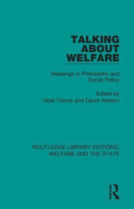 Talking About Welfare 1