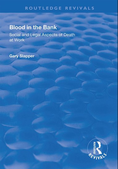 Gary Slapper - Blood in the Bank, Häftad