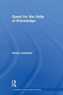 Quest for the Unity of Knowledge 1