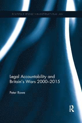 bokomslag Legal Accountability and Britain's Wars 2000-2015