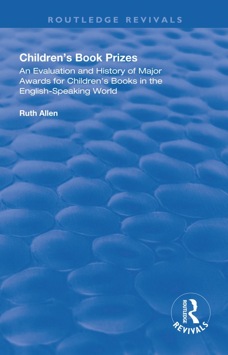 Ruth Allen - Children's Book Prizes, Häftad