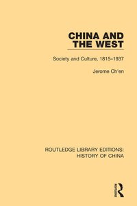 bokomslag China and the West