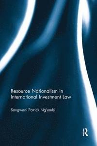 bokomslag Resource Nationalism in International Investment Law