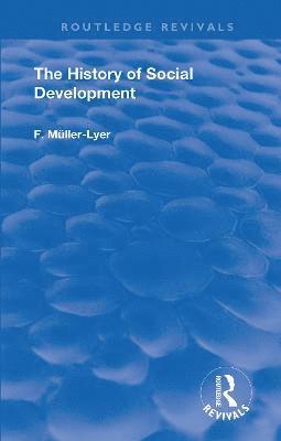 bokomslag History of Social Development