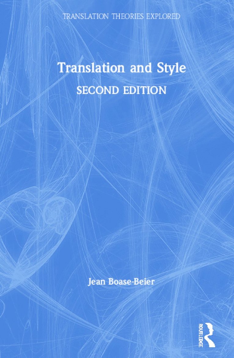 Jean Boase-Beier - Translation and Style, Inbunden