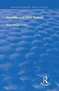 bokomslag Heredity and Child Culture